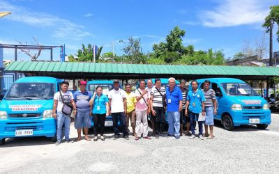 Turn-over of Rescue Vehicles to Clustered Barangays
